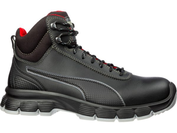 Puma Condor Black Mid S3 ESD SRC védőbakancsPUM-630101-41 Puma Condor Black Mid S3 ESD SRC védőbakancsPUM-630101-41