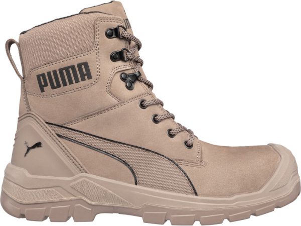 Puma Conquest Stone High S3 CI HI HRO SRC védőbakancsPUM-630740-45 Puma Conquest Stone High S3 CI HI HRO SRC védőbakancsPUM-630740-45