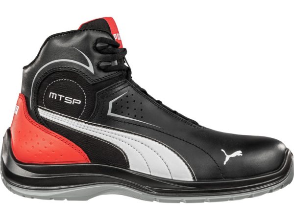 Puma Touring Black Mid S3 ESD SRC munkavédelmi bakancsPUM-632610-40 Puma Touring Black Mid S3 ESD SRC munkavédelmi bakancsPUM-632610-40
