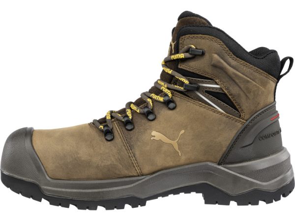 Puma Iron HD Brown Mid S3S FO LG SR munkavédelmi bakancsPUM-632710-39