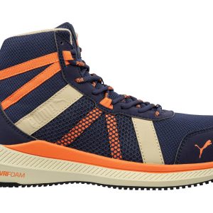 Puma Rival Blue/Orange S1PS ESD FO HRO SR munkavédelmi bakancsPUM-635040-39