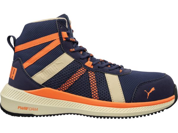 Puma Rival Blue/Orange S1PS ESD FO HRO SR munkavédelmi bakancsPUM-635040-39
