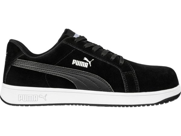 Puma Iconic Black Low S1PL ESD FO HRO SR munkavédelmi cipőPUM-640010-36