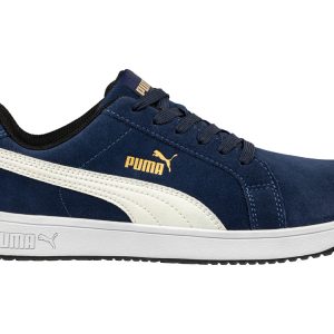 Puma Iconic Suede Navy Low S1PL ESD FO HRO SR munkavédelmi cipőPUM-640020-39