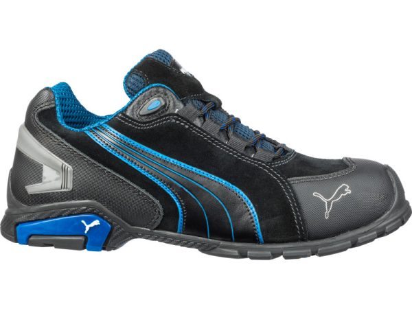 Puma Rio Black Low S3L FO SR munkavédelmi cipőPUM-642750-45 S3 Puma Rio Black Low S3L FO SR munkavédelmi cipőPUM-642750-45 S3
