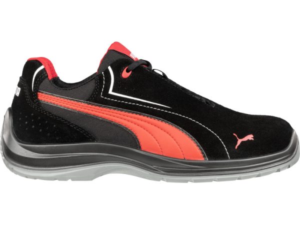 Puma Touring Black Suede Low S3 ESD SRC munkavédelmi cipőPUM-643440-39