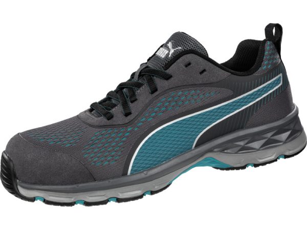 Puma Fuse Knit Blue Wns Low S1P ESD HRO SRC női munkavédelmi cipőPUM-643900-37 Puma Fuse Knit Blue Wns Low S1P ESD HRO SRC női munkavédelmi cipőPUM-643900-37