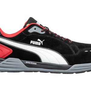Puma Airtwist Blk Red Low S3 ESD HRO SRC munkavédelmi cipőPUM-644630-39