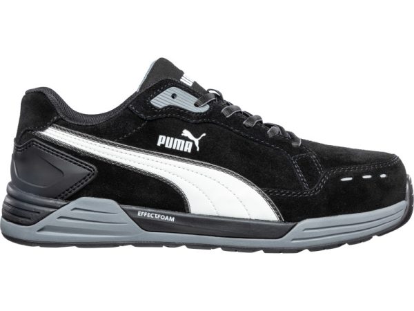 Puma Airtwist Black Low S3 ESD HRO SRC munkavédelmi cipőPUM-644650-42 Puma Airtwist Black Low S3 ESD HRO SRC munkavédelmi cipőPUM-644650-42