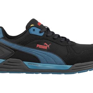 Puma Frontside BLK/Blue Low S1P ESD HRO SRC munkavédelmi cipőPUM-644660-39