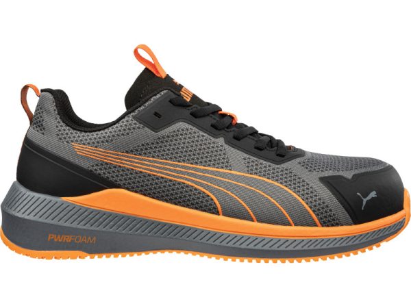 Puma Slide Grey/Orange S1PS ESD FO HRO SR munkavédelmi cipőPUM-645000-47 Puma Slide Grey/Orange S1PS ESD FO HRO SR munkavédelmi cipőPUM-645000-47