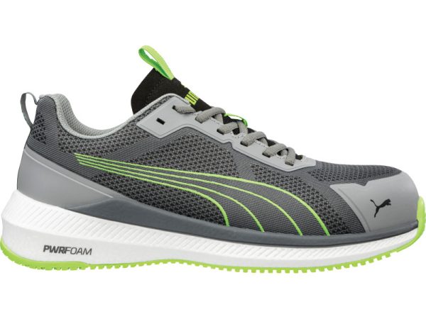 Puma Slide Grey/Green S1PS ESD FO HRO SR munkavédelmi cipőPUM-645010-41 Puma Slide Grey/Green S1PS ESD FO HRO SR munkavédelmi cipőPUM-645010-41