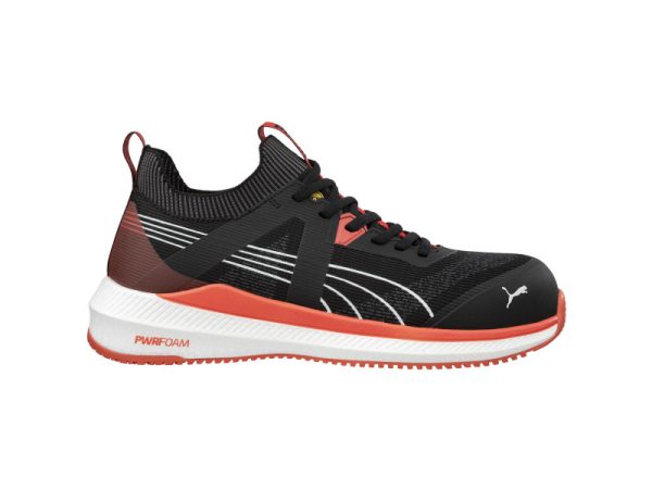 Puma Turbo BLK/Red S1PS ESD FO HRO SR munkavédelmi cipőPUM-645020-39