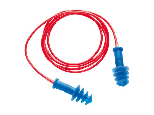 Sir Safety System BLU power zsinóros füldugó (200 pár)SSY-FC1215
