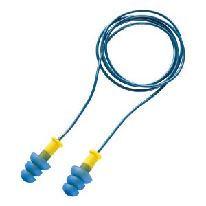 Sir Safety System METAL FLEX zsinóros füldugó (200 pár)SSY-FC1216