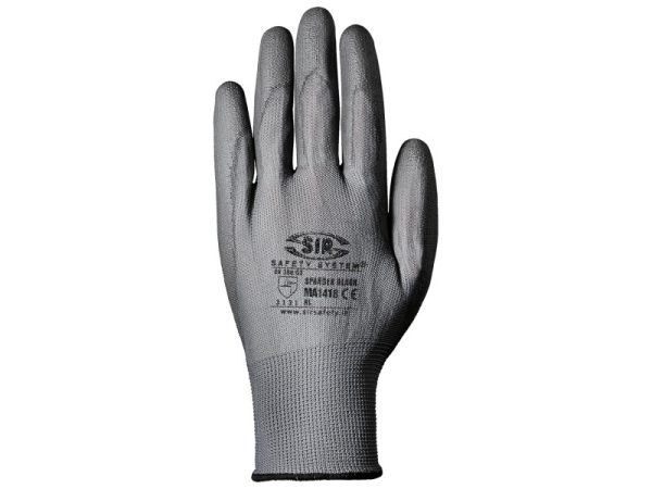 Sir Safety System Spandex Black kesztyűSSY-MA1418B0-L
