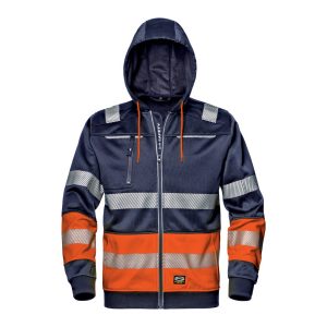 Sir Safety System Hi-Vis Contrast kapucnis melegítőfelsőSSY-MC2916QM-3XL
