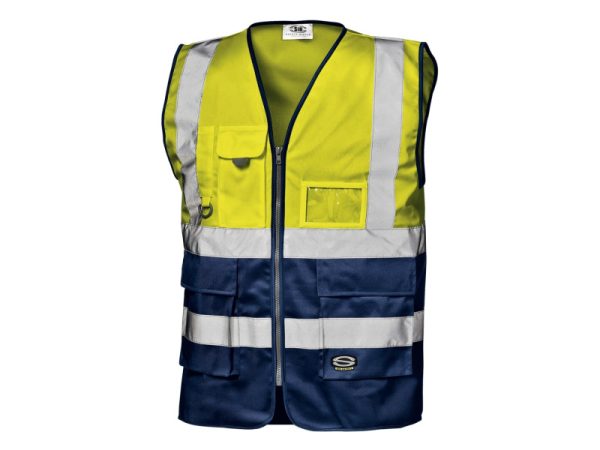 Sir Safety System Grifone jól láthatósági mellénySSY-MC3513EG-XL Sir Safety System Grifone jól láthatósági mellénySSY-MC3513EG-XL