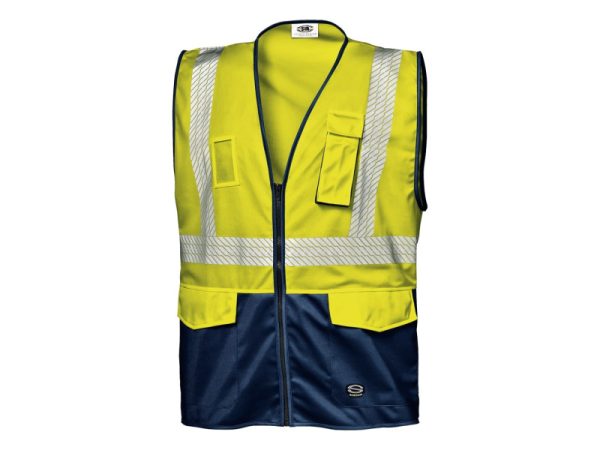 Sir Safety System Sparviero jól láthatósági mellénySSY-MC3517EG-XL Sir Safety System Sparviero jól láthatósági mellénySSY-MC3517EG-XL