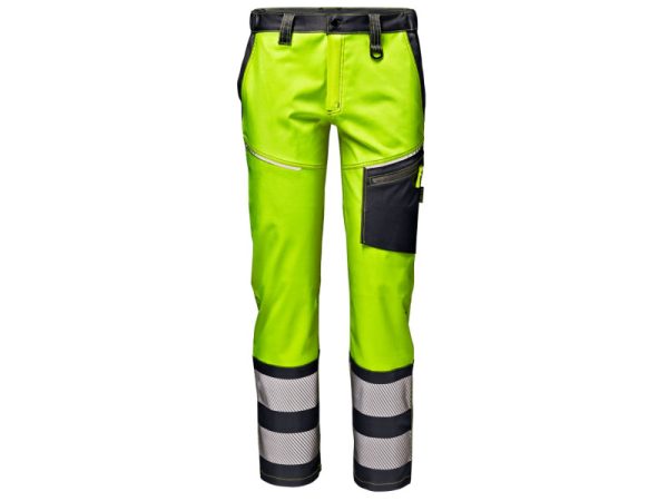 Sir Safety System MISTRAL stretch jól láthatósági nadrágSSY-MC3551EK-40
