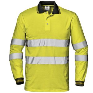 Sir Safety System MAX CONFORT jól láthatósági hosszú ujjú pólóingSSY-MC3815E1-3XL