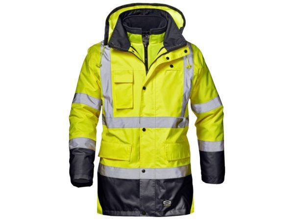 Sir Safety System Motorway Split jól láthatósági 4in1 kabátSSY-MC4124E1-XXL Sir Safety System Motorway Split jól láthatósági 4in1 kabátSSY-MC4124E1-XXL