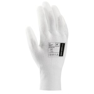 LEO - Ujjvégen mártott nylon kesztyűVO-A9002/L