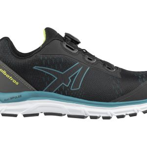 Albatros AER55 Impulse Black Blue Low QL S1P ESD HRO SRA munkavédelmi cipőALB-647502-36