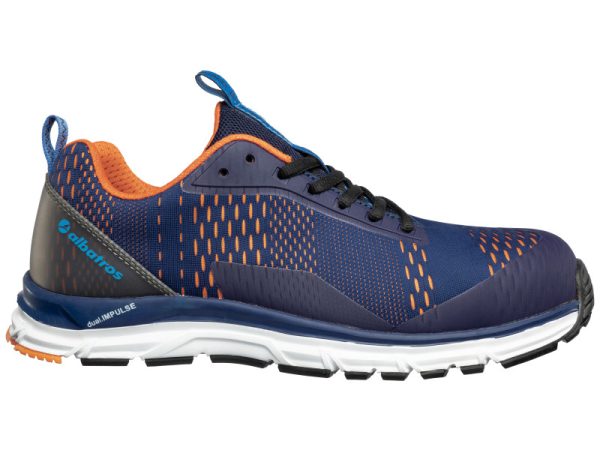 Albatros AER55 Impulse Blue Orange Low S1P ESD HRO SRA munkavédelmi cipőALB-647510-41 Albatros AER55 Impulse Blue Orange Low S1P ESD HRO SRA munkavédelmi cipőALB-647510-41