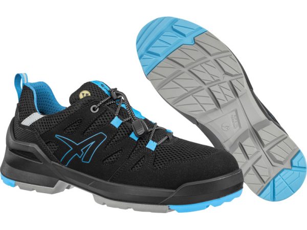 Albatros Fastpack Black/Blue Low S1PL ESD FO SR munkavédelmi cipőALB-648040-41 Albatros Fastpack Black/Blue Low S1PL ESD FO SR munkavédelmi cipőALB-648040-41
