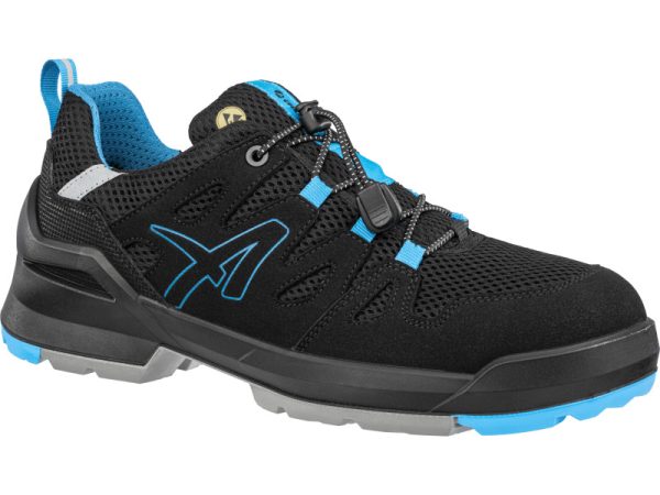 Albatros Fastpack Black/Blue Low S1PL ESD FO SR munkavédelmi cipőALB-648040-43 Albatros Fastpack Black/Blue Low S1PL ESD FO SR munkavédelmi cipőALB-648040-43