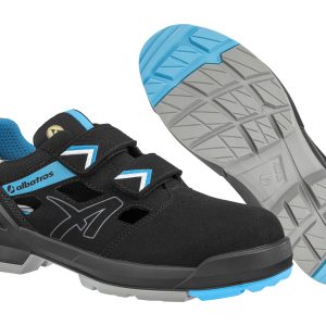 Albatros Forge Air Black/Blue Low S1 ESD FO SR munkavédelmi szandálALB-648060-36