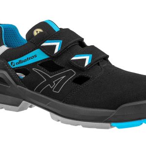 Albatros Forge Air Black/Blue XW Low S1 ESD FO SR munkavédelmi szandálALB-648061-36
