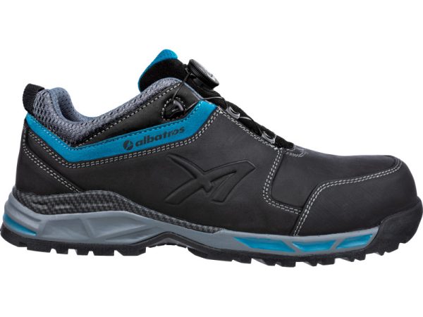 Albatros Tofane Black QL Low S3 ESD HRO SRC munkavédelmi cipőALB-648510-45 Albatros Tofane Black QL Low S3 ESD HRO SRC munkavédelmi cipőALB-648510-45