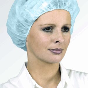 Coverguard BOUFFANT CAP POLIPROPILÉN KÖRSAPKA - KÉK  DOBOZ 100