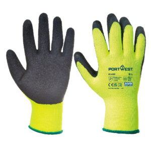 Portwest Fekete Thermal latex mártott kesztyû A140BKR