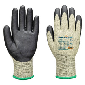 Portwest Zöld/Fekete Arc Grip 13E 3. szintû kesztyû A783E8R