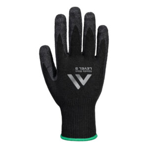 Portwest Fekete Needle Stick F10 Latex Crinkle kesztyû A793K8R