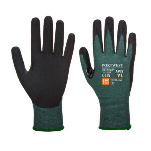 Portwest Fekete/Szürke Dexti Cut Pro kesztyû AP32K7R