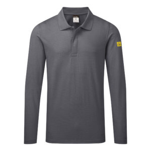 Portwest Zoom szürke Antisztatikus hoszzú ujjú ESD póló L/S AS23ZOR