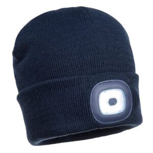 Portwest Navy Beanie USB újratölthetõ LED-es fejlámpa B029NAR