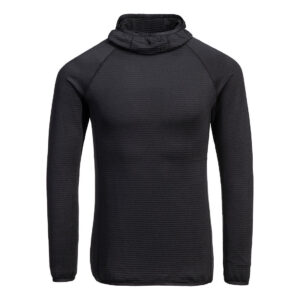 Portwest Fekete Waffle Fleece kapucnis Baselayer B191BKR