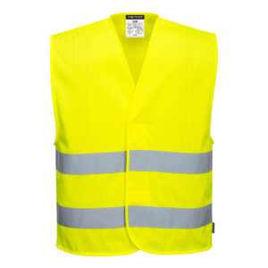 Portwest Sárga MeshAir Hi-Vis kéttónusú mellény C374YER
