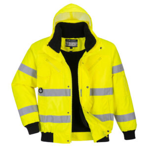 Portwest Sárga Hi-Vis 3 az 1-ben bomber dzseki C467YER