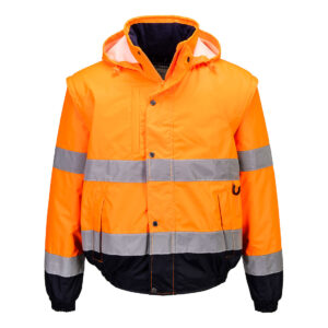 Portwest Narancs HiVis 2 az 1-ben kabát C468ORR