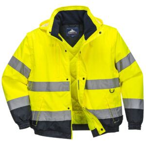 Portwest Sárga HiVis 2 az 1-ben kabát C468YER
