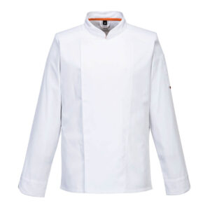 Portwest Fehér Stretch Mesh Air Pro séfkabát C846WHR