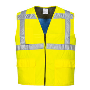 Portwest Sárga Jól láthatósági hûtõmellény CV02YER