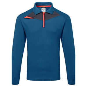Portwest Metro kék DX4 hosszú ujjú póló L/S DX414MBR