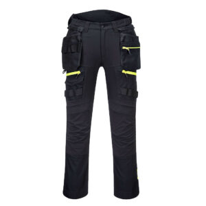 Portwest Fekete DX4 nadrág lezippzározható lengõzsebbel DX440BKR